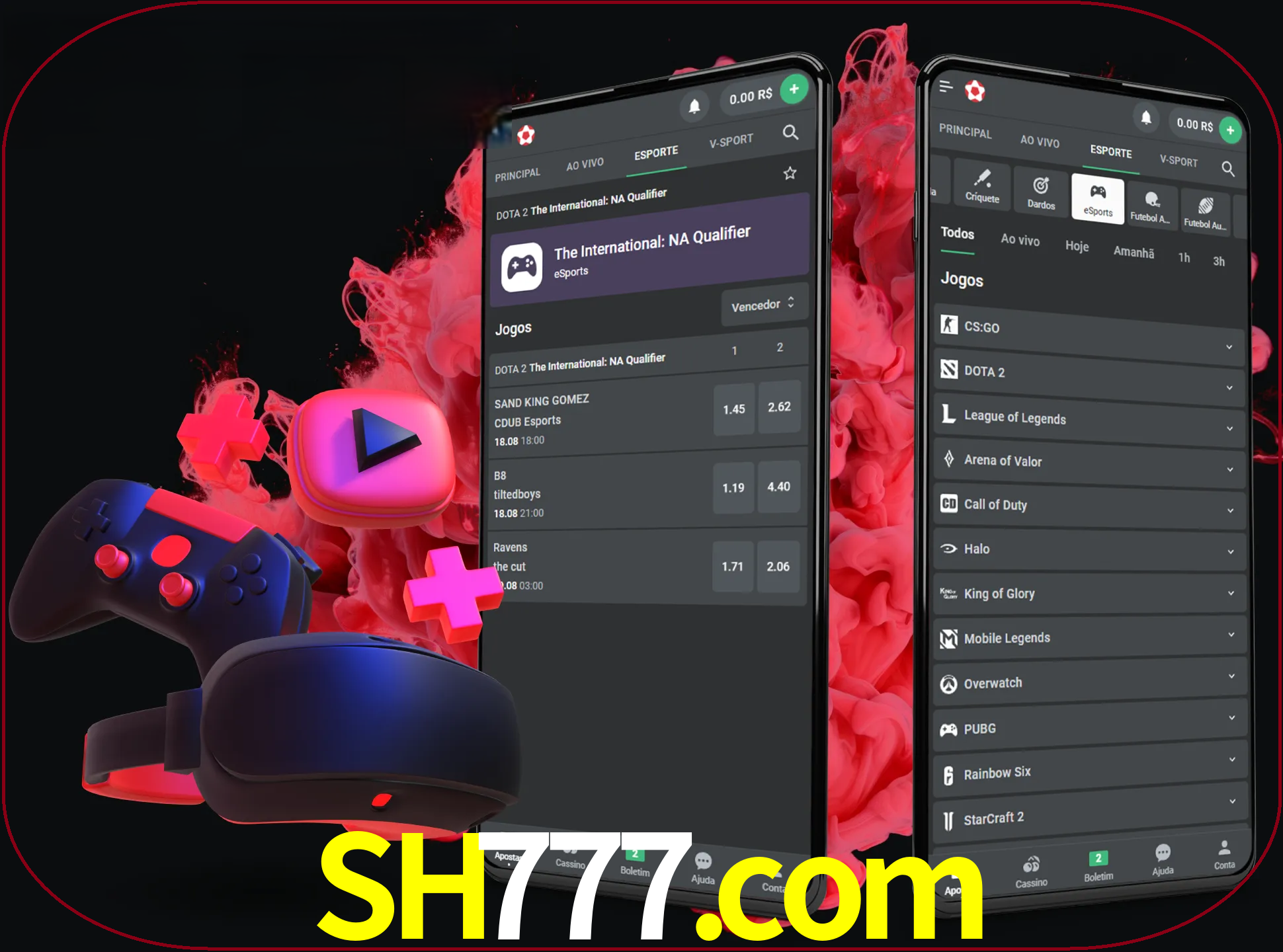 Para ter a aplicação móvel sh777 no seu smartphone, basta descarregar o ficheiro apk e seguir as instruções.
