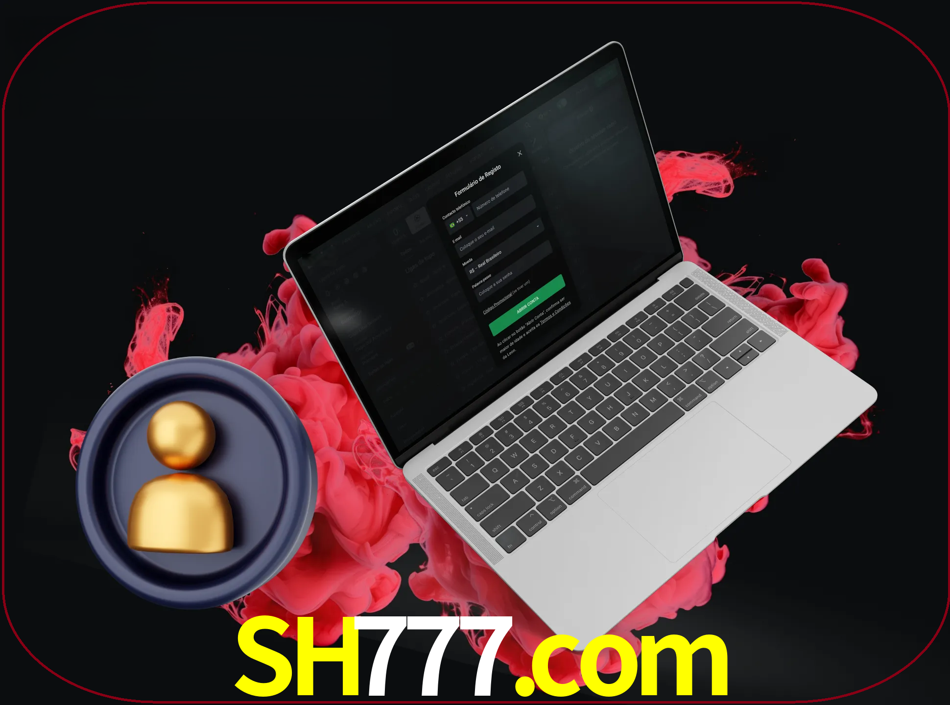 No cabeçalho do site sh777, clique no botão que o levará a um formulário especial onde terá de introduzir as suas informações actuais.