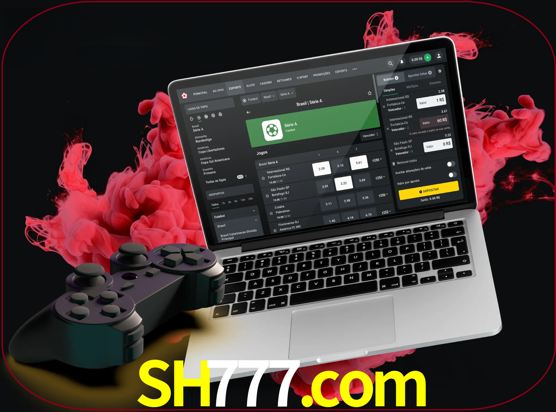 Visite a secção especial de jogos de vídeo em sh777 para descobrir em que jogos pode apostar e ganhar muito dinheiro.